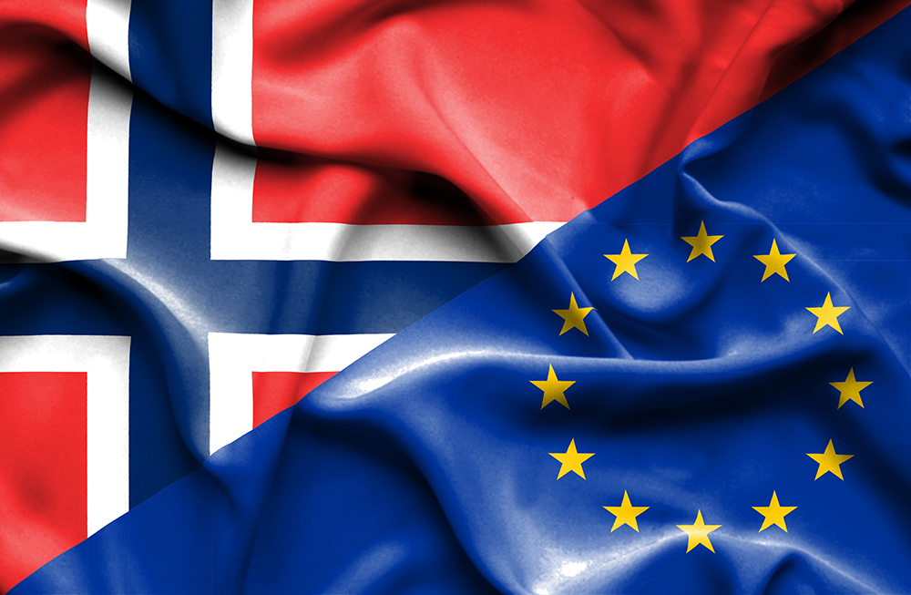 flagg eu norge