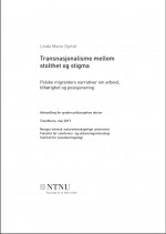 Doktoravhandling: Transnasjonalisme mellom stolthet og stigma