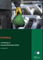 KS-utredning: Vurdering av seri&oslash;sitetsbestemmelser